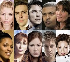 Which companions has Matt (as the Doctor) traveled with?