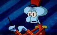 In Band Geeks, what song did Squidward's new band perform at the Bubble Bowl?