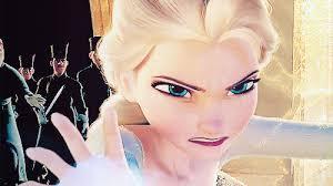 Elsa : If you're angry with someone, what will you do?