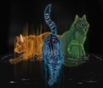 Who is Hollyleaf, Lionblaze, and Jayfeather's mom?