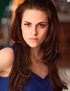 Who is the first person Bella sees when she opens her eyes as a vampire?