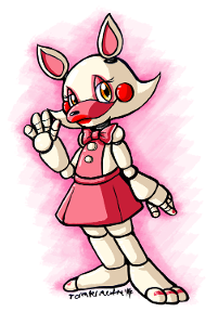 hey guys it's roxy the fox here, so you want to know which female character you are huh? well first off what is your fave color (btw that's me, i'm mangle's twin sister okay?)