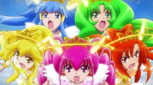 When did the first season of the Glitter Force come out?