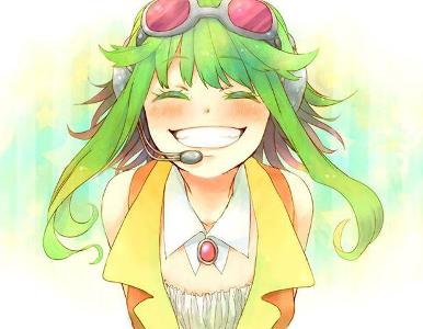 Gumi: My turn! Who have you always wanted to meet? *Shoves everyone aside*