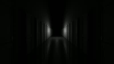 You are abstract figures inside the mind of Luke, an insane psychopath. You start walking in a dark room and see 4 doors in front of you with different writings on them, which one will you choose to go to?