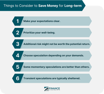 How do you approach saving money for the future?