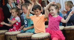 You're teaching a lesson on rhythm when a student hits their drum so hard their hand goes through it. What do you do?