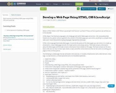 Which platform allows development using HTML, CSS, and JavaScript?