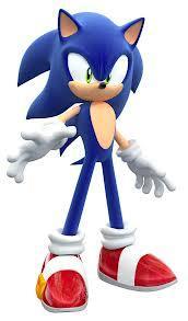 The blur stopped and turned around, a hand held out. "Oh, sorry, didn't see you there. I'm Sonic, by the way."