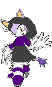 You saw Scourge smiling and flirting with a purple cat with gray hair. You saw her smack him and you saw a red fox, Alexis, and a blue hawk. "Your new aren't you?" She asked smiling at you. You nodded. "I'm Allie the Hedgecat what's your name?"
