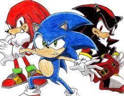 Tails smiles. "Hey, who wants to show her around? 'Cuz if no one else wants to, I can." Knuckles, Shadow, Sonic, Scourge, and Silver all stand up and shout, "I WILL!" Then they all glare at each other. "Hmm." Tails turns to you. "Guess it's up to you. Who do you want to show you around?"