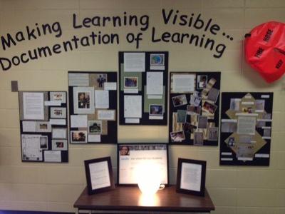 The image provided is a representation of pedagogical documentation.