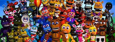 who are the 5 main animatronics in fnaf