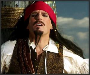 would you go skinny dipping with a guy that "looks " LIKE CAPTAIN jack sparrow ?
