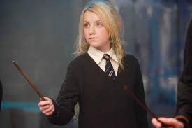 Where did Harry first meet Luna Lovegood(according to the book!)