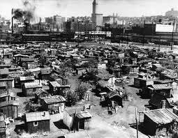 What was the name of the city of shacks that America's poorest lived in?