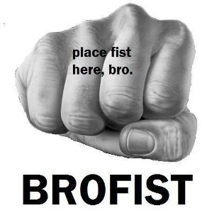 How many hands do you brofist with?