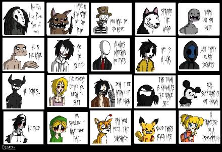 So if you said yes: Who is your favorite Creepypasta?