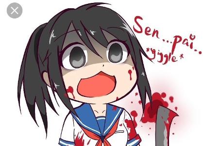 You saw Senpai. You smiled, and giggled evily. "Hehe! Nobody better steal his heart- but me!" You stopped, and grinned. "And I know how!" Would you decide to ACTUAL kill for Senpai?