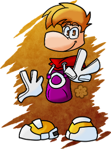 Which character is the protagonist in the 'Rayman' series?