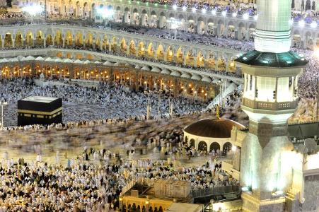 Which of the following is the Hajj pilgrimage performed?