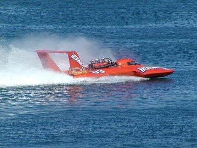 Which type of boat is typically used for racing?
