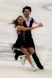 Name the type of Waltz performed in a skating pair?