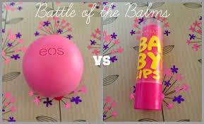 Which do I like better? Baby Lips or EOS?