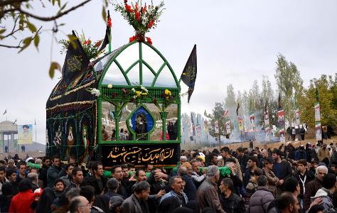 What is the period of mourning for the martyrdom of Imam Hussein called?