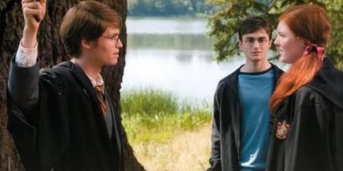How old is James Potter in this image?