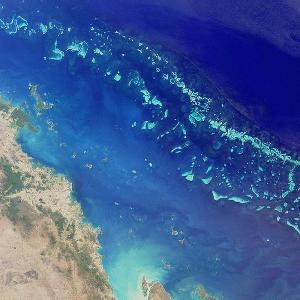 How long is the Great Barrier Reef?