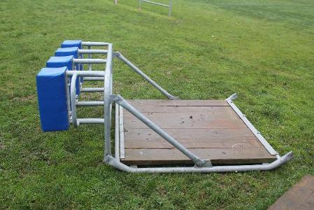 What is a rugby scrum machine used for?