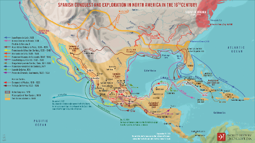 Who was the Spanish conquistador that captured the Aztec Empire?