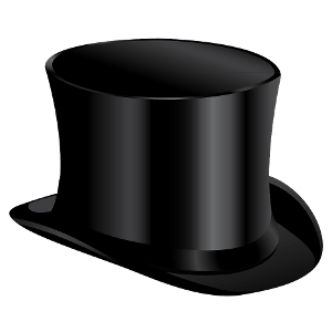 Which hat style is known for its tall, cylindrical shape?