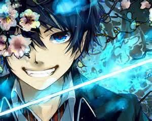 LAST QUESTION!!! Do you think the main from Blue Exorcist is hot? Do you have a F.C.C on him? (F.C.C. means Fictional Character Crush for those who don't know)