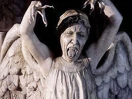 A weeping angel is after you. You....