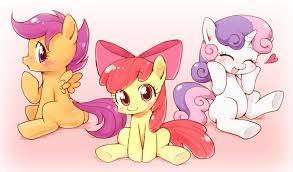 Applebloom: Sorry, we almost left without saying bye! So, bye! Sweetie Belle: Good bye!! Scootaloo: Scootz is outies! X3 Babs Seed: Peace. Me: Bye! Hope you enjoyed!