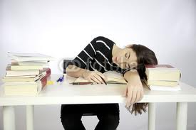 You accidentally fell asleep while studying, the night before a huge test. You...