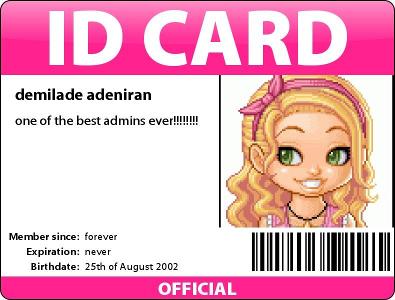 How old is demilade7years(admin)?