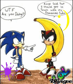 Sonic: If I asked you out on a date where would we go? Me: lol a under water tour! Sonic: WHAT!