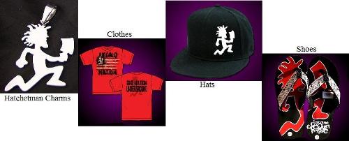 What are the clothing, jewlery, and other ICP related items called?