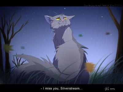 Who did Graystripe love and how did she die?