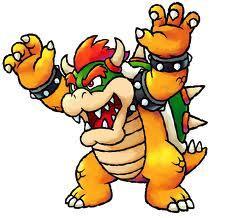 How many spikes does bowser  have on his shell (bowser from Mario)