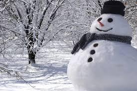 Finish this phrase from the Christmas carol "Let it Snow" : It doesn't show signs of stopping...