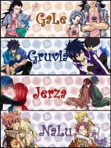 Who is your favourite Fairy Tail couple? Some of these i made!