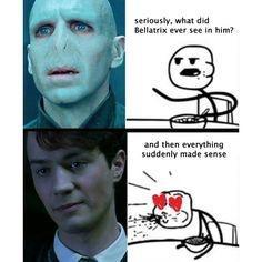 You encounter with Voldemort. He asks you to be a Death Eater. What do you say.