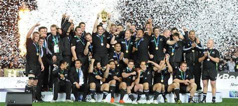 Which rugby team is known as the 'All Blacks'?