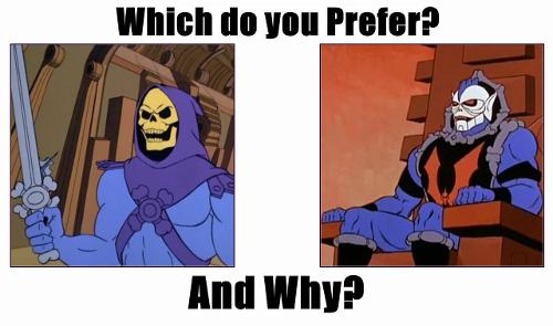 What type of villains do you prefer to face?