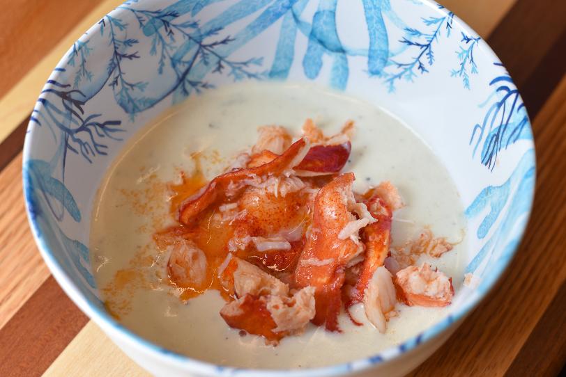 What is the main ingredient in a classic chowder soup?