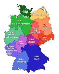 Which is the largest state in Germany?